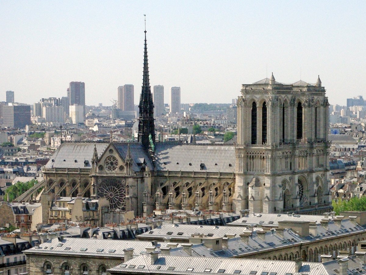 Notre-Dame de Paris from Tour Saint-Jacques © French Moments