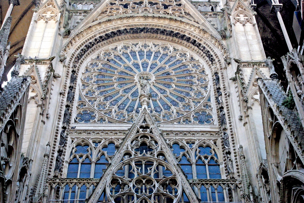 Rose Window of North Transept © French Moments