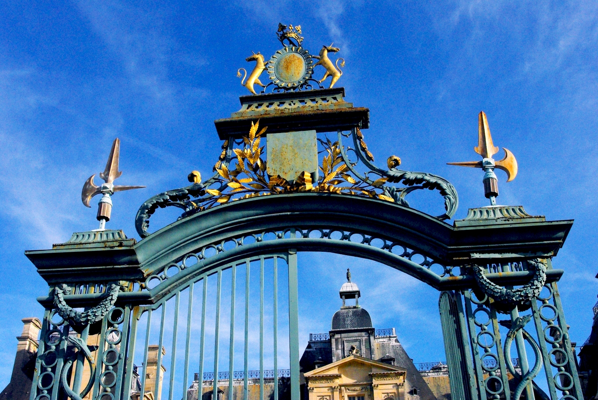 Wrought-Iron Gate, Maisons-Laffitte © French Moments