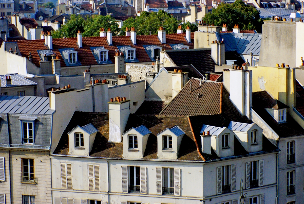 The town seen from the roof of the Saint-Germain-en-Laye castle © French Moments