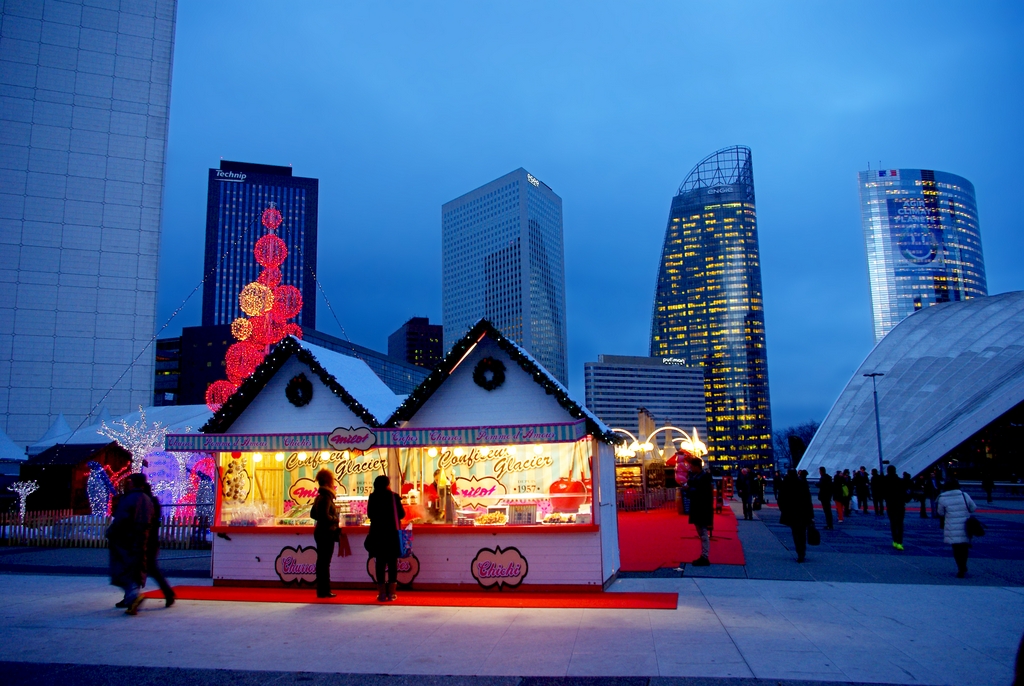 La Défense Christmas market © French Moments