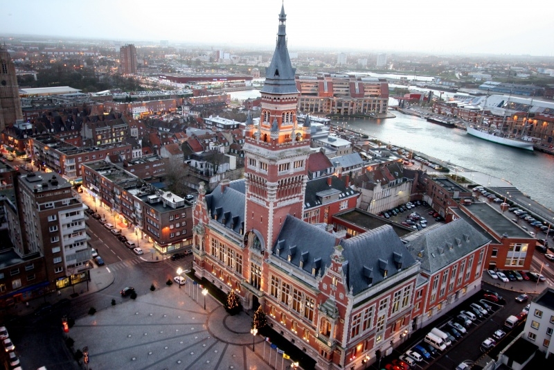 The City-Hall of Dunkirk and its belfry © Ville de Dunkerque