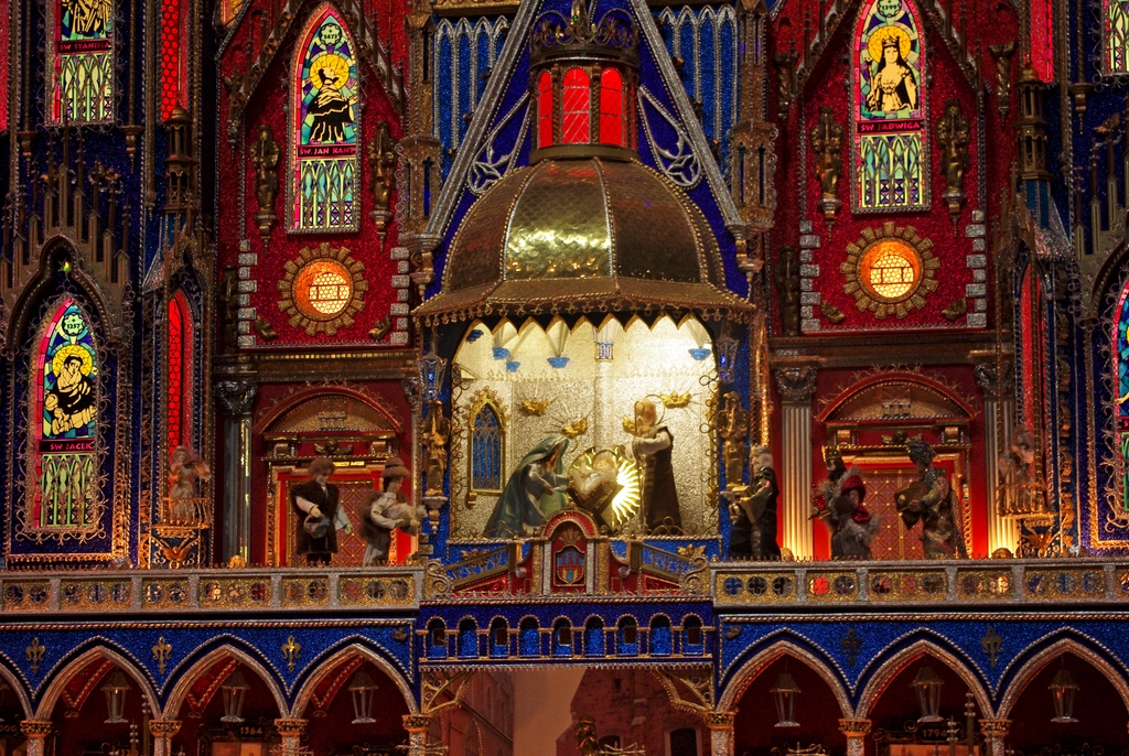 Cracow crib at Notre-Dame cathedral (2015) © French Moments