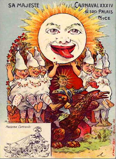 Nice Carnaval in 1916 [Public Domain]