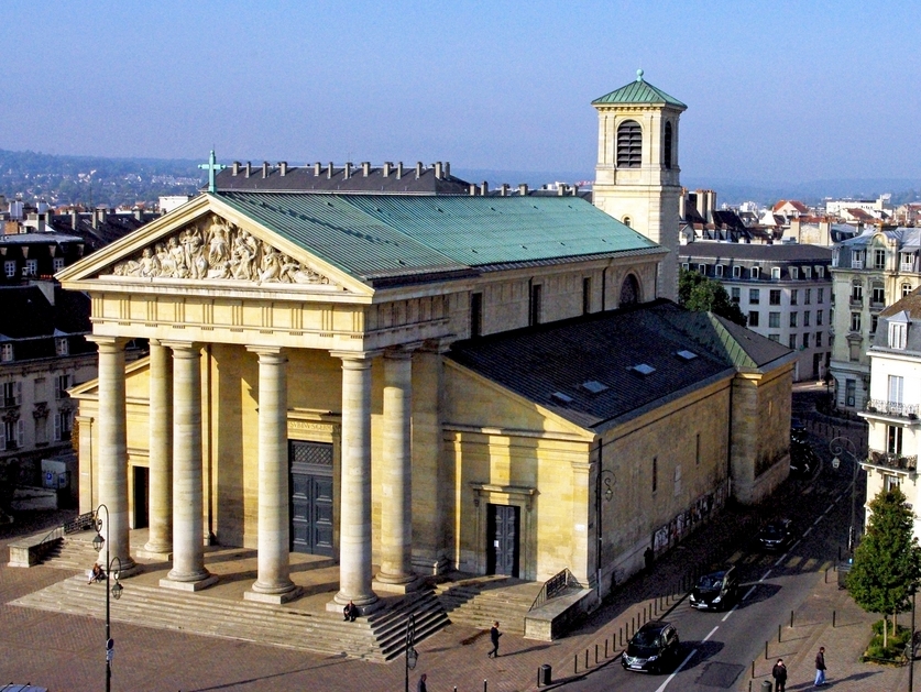 The town seen from the roof of the Saint-Germain-en-Laye castle © French Moments