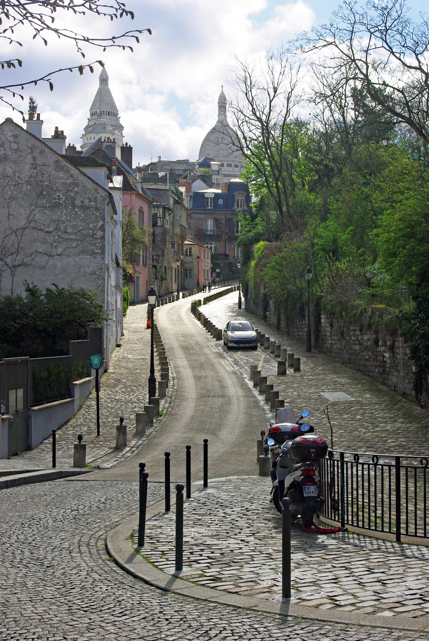 Romantic Walk in Paris