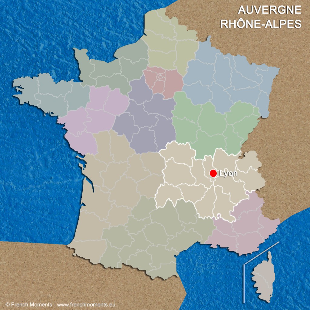 Regions of France Auvergne Rhône Alpes June 2016 copyright French Moments