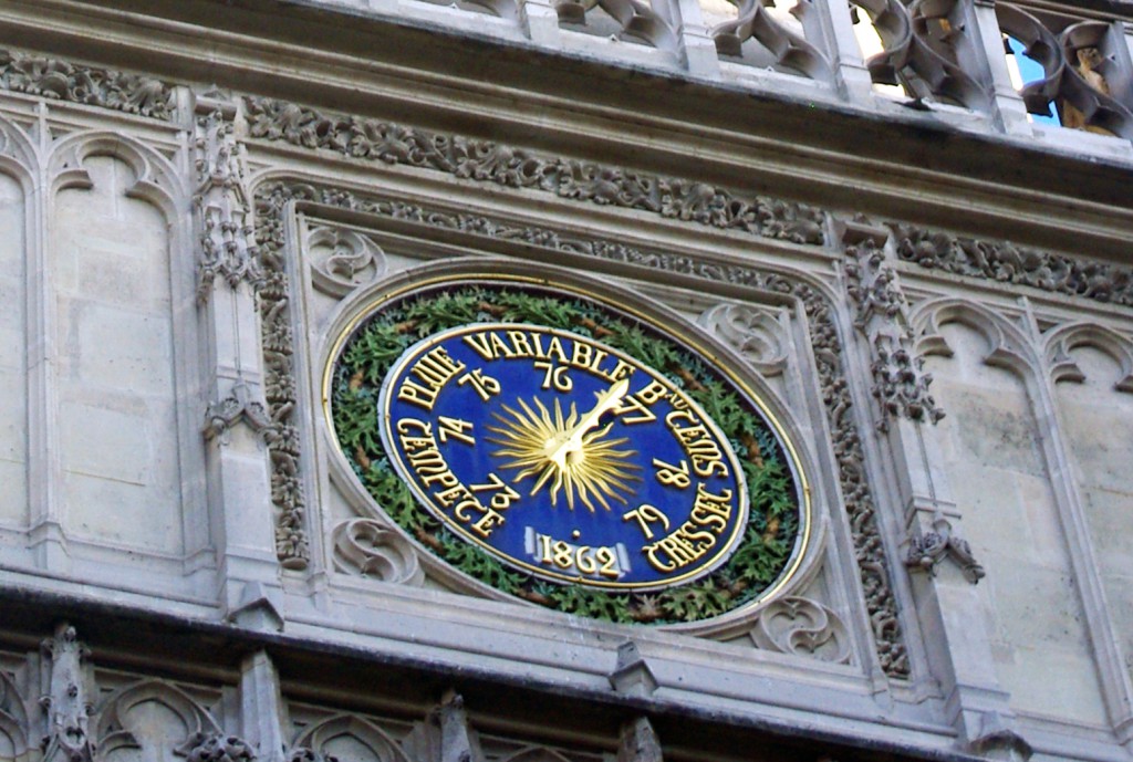 Public clocks of Paris