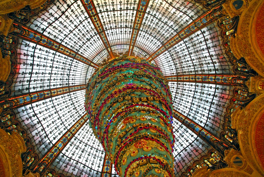 The Galeries Lafayette Dome  Galeries Lafayette Paris Haussmann