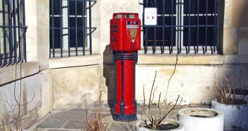 Fire warning device in the Marais, Paris Fire Warning Device