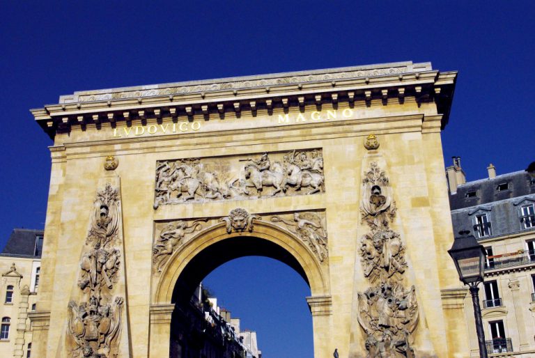 The triumphal arch of Porte SaintDenis in Paris French Moments