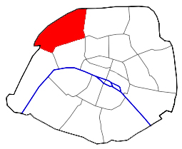 17th Arrt Map © French Moments