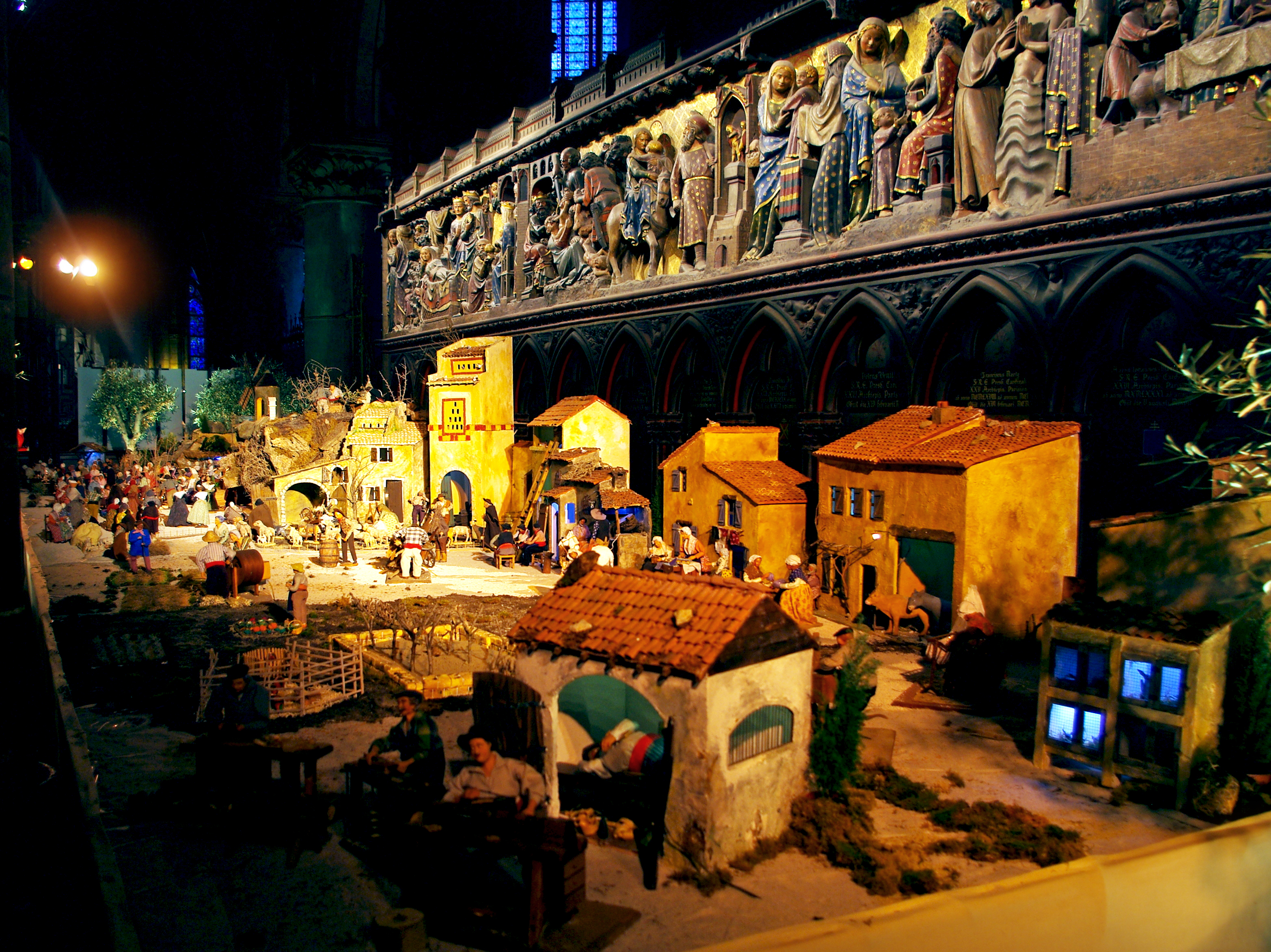 Nativity Scene Notre-Dame Paris