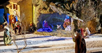 Nativity Scene at Notre-Dame Cathedral, Paris Nativity Scene Notre-Dame Paris