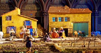 Christmas in France - Nativity Scene Notre-Dame Paris