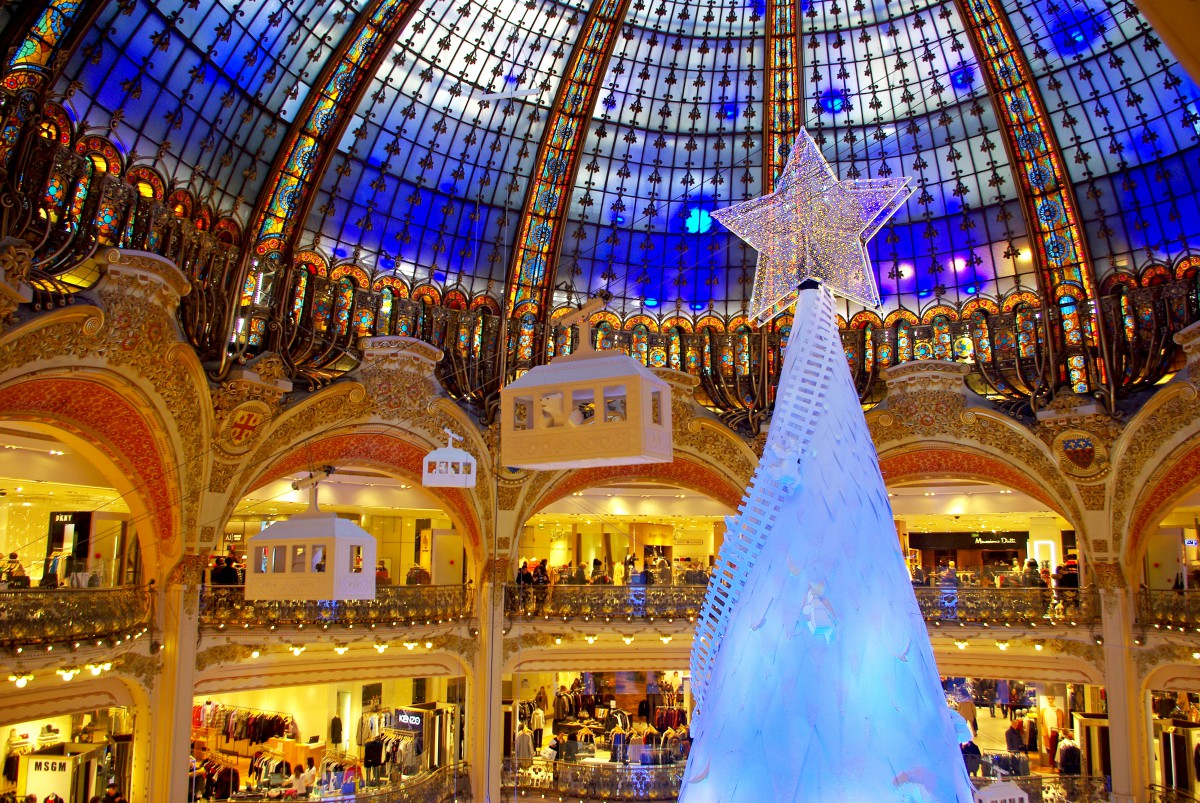 Galeries Lafayette, Paris, The Galeries Lafayette is a Fren…