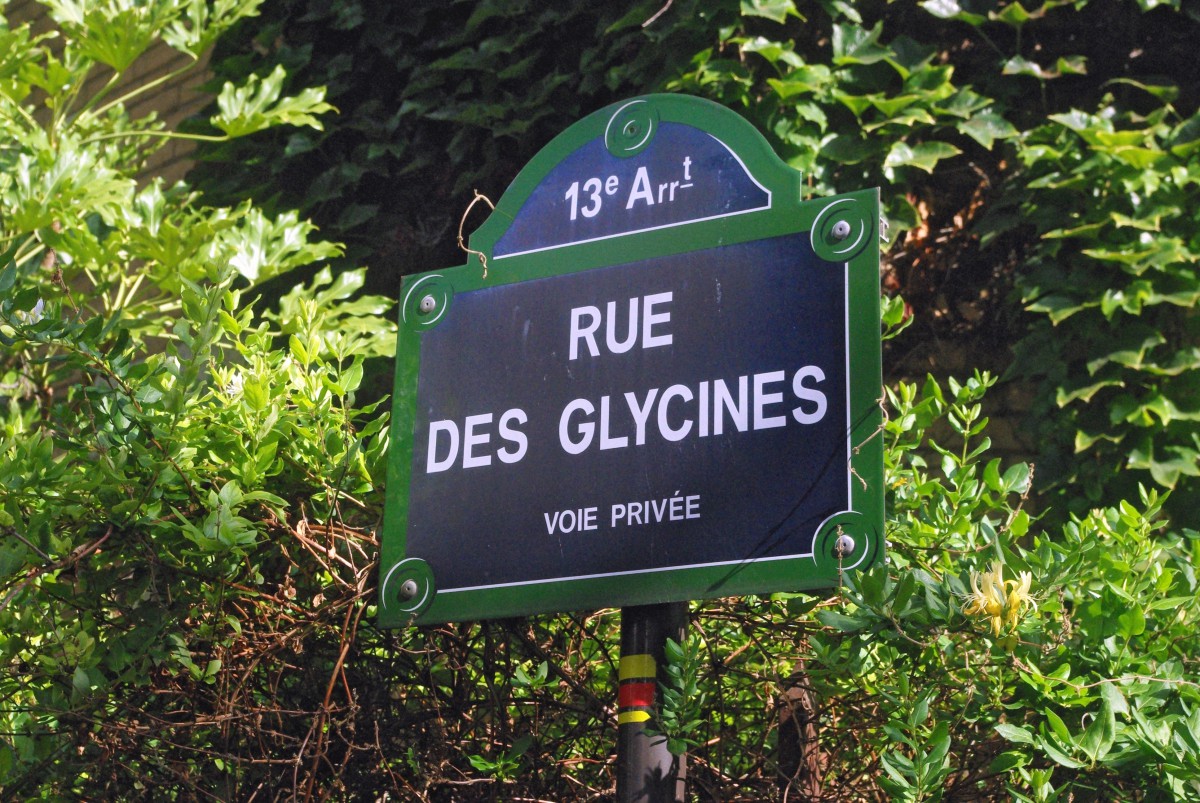 Rue des Glycines, Paris © French Moments