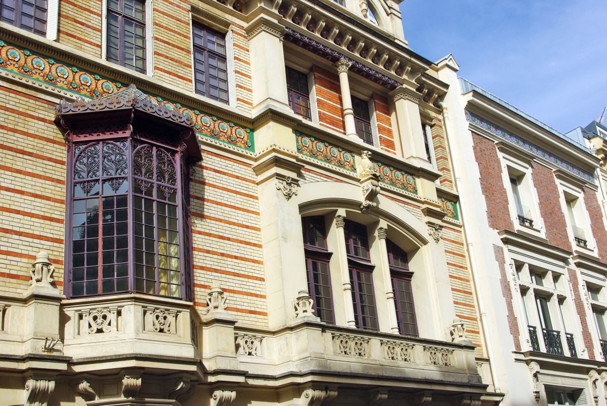 Street façades, 17th arrondissement © French Moments