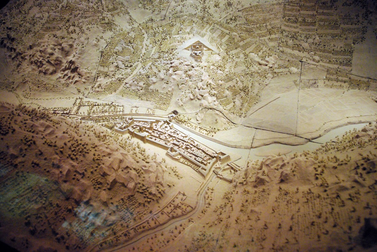 Relief Map Museum Paris