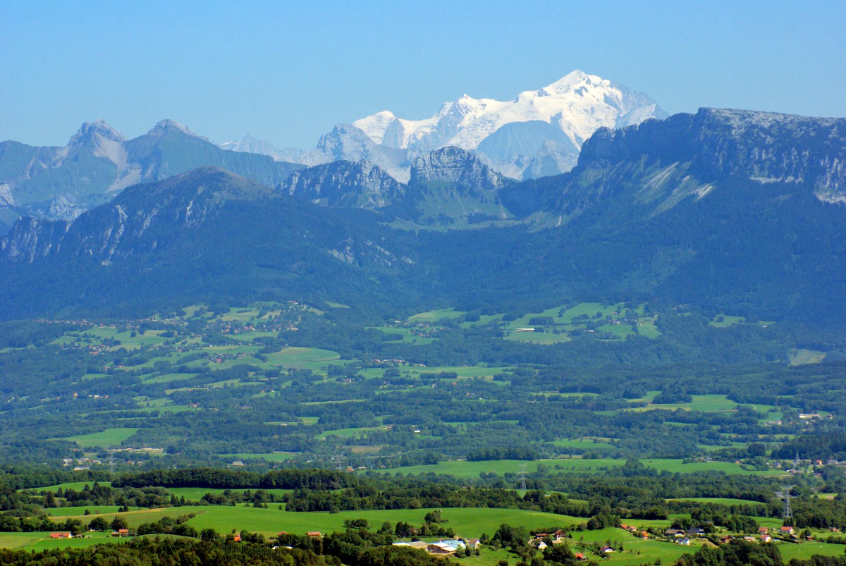 Salève mountain Mont-Blanc