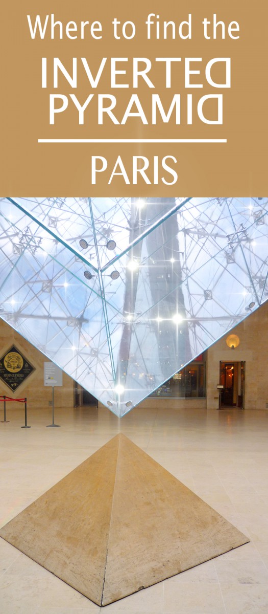 Where to find the inverted pyramid in Paris © French Moments