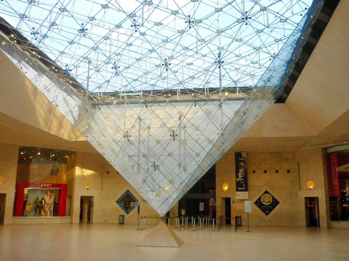 Inverted Pyramid of the Louvre, Historical Axis of Paris © French Moments