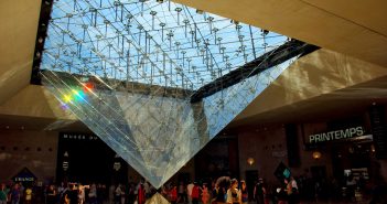 Where to find the inverted pyramid of the Louvre, Paris Inverted Pyramid of the Louvre, Paris © French Moments