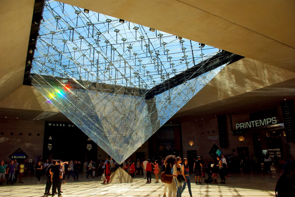 Inverted Pyramid of the Louvre, Paris © French Moments