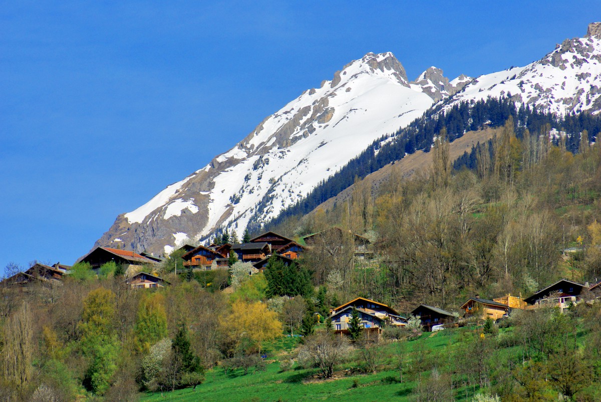 The village of Côte d'Aime in the Tarentaise Valley © French Moments