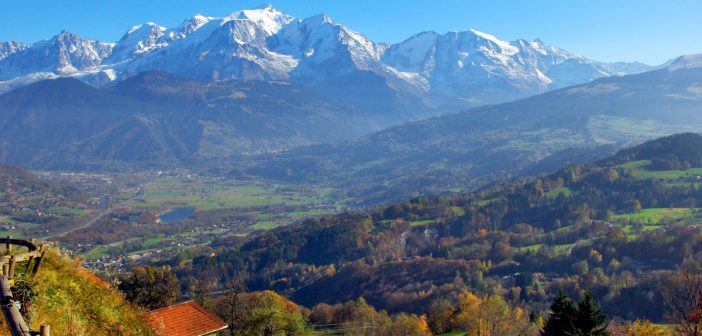 Département of Haute-Savoie - Mont-Blanc from Lintre (Sallanches) © French Moments