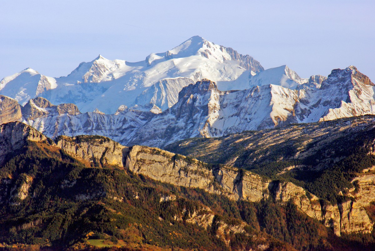 Mont-Blanc from Salève © French Moments