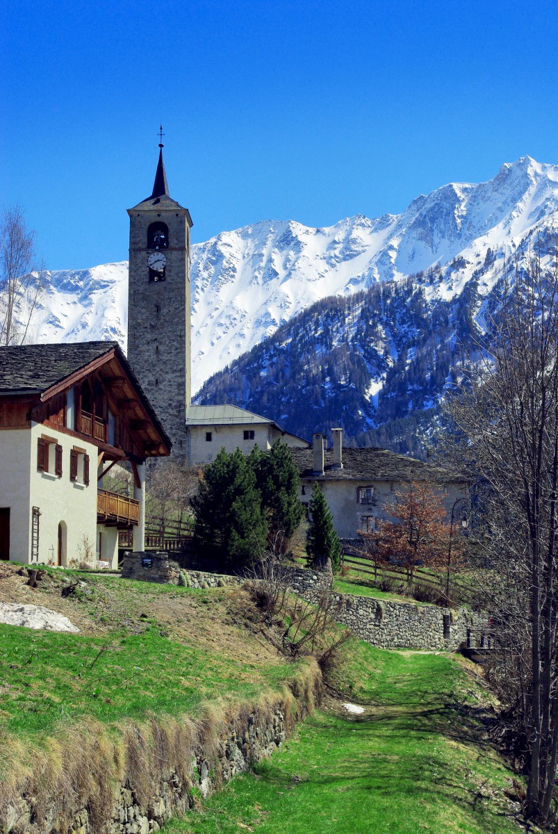 The village of Peisey (Tarentaise) © French Moments