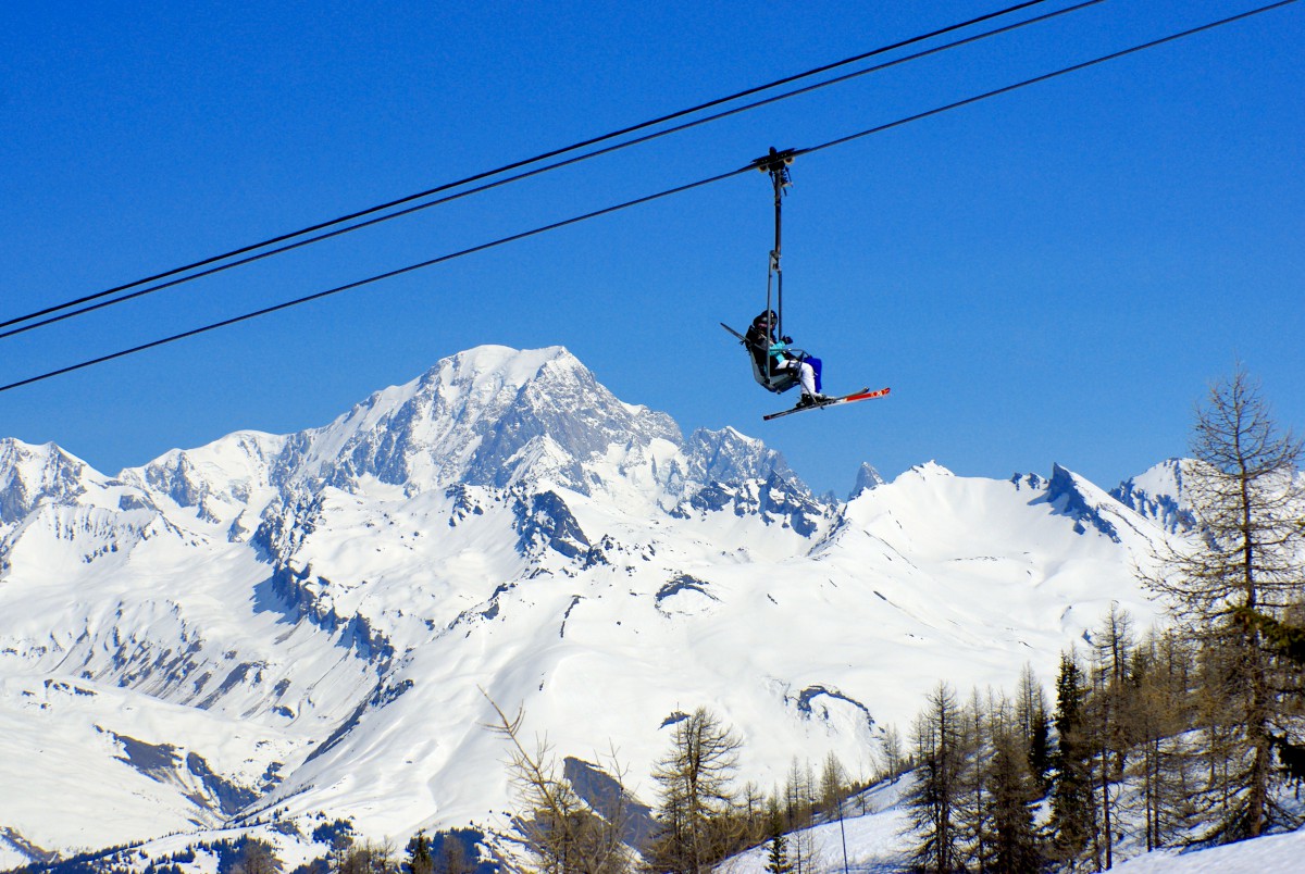 Chairlift at Vallandry (Paradiski) © French Moments