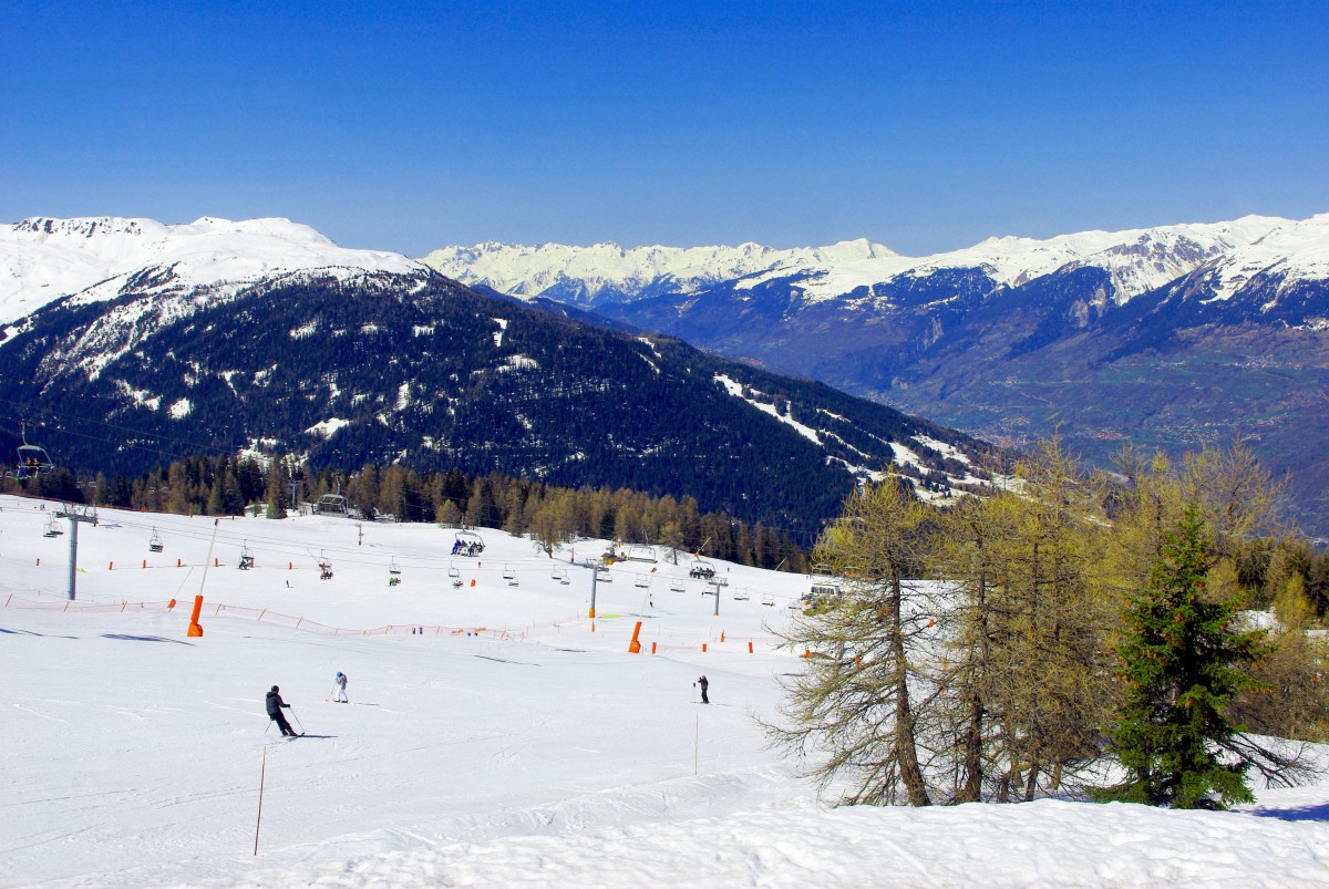 The ski domain of Vallandry (Paradiski) © French Moments