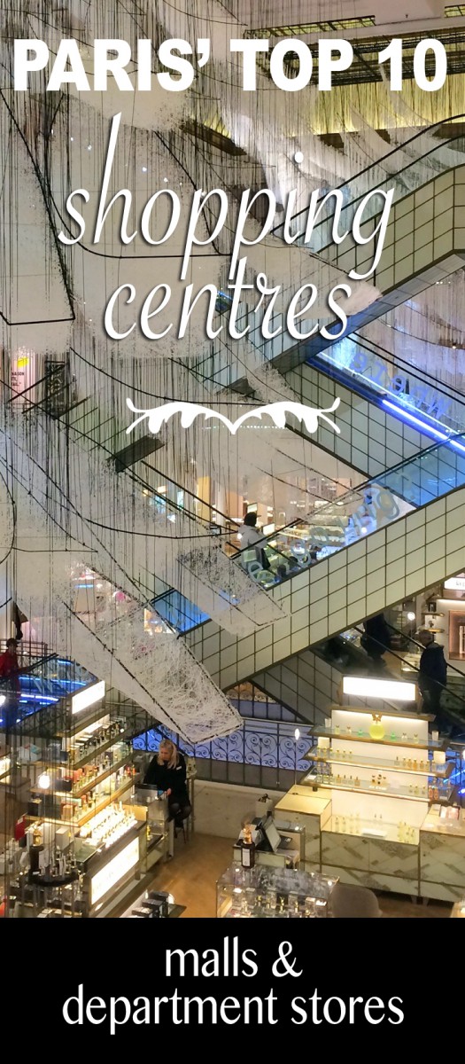 Find out more about Paris' top 10 shopping centres in Paris © French Moments