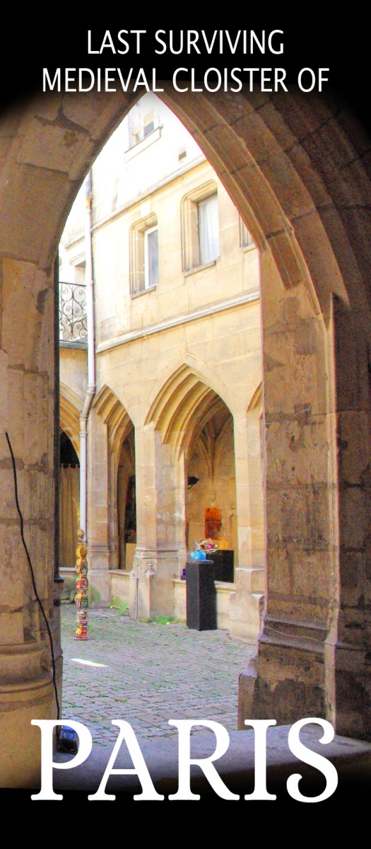Discover Paris' surviving medieval cloister © French Moments