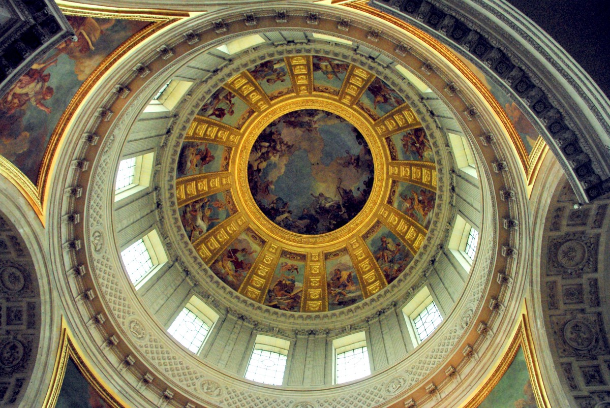 The cupola of the Dome church of Les Invalides © French Moments