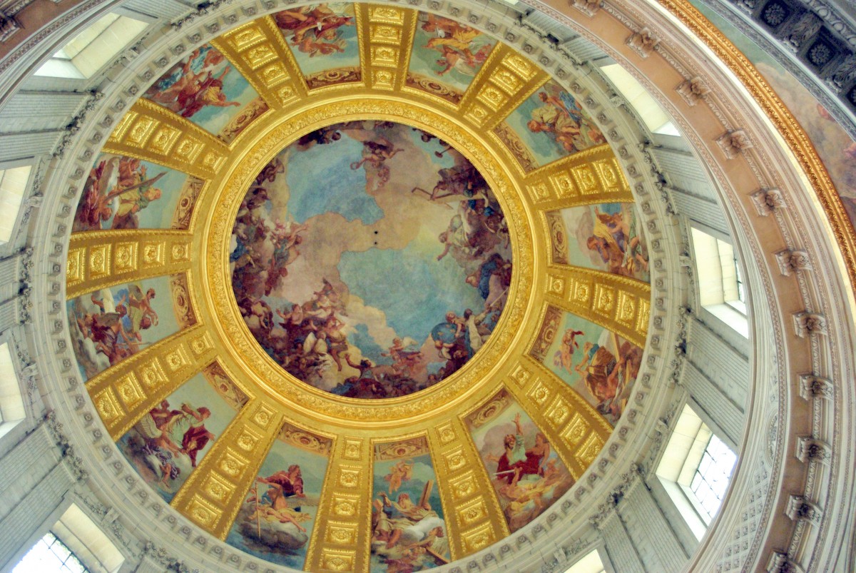 The cupola of the Dome church of Les Invalides © French Moments