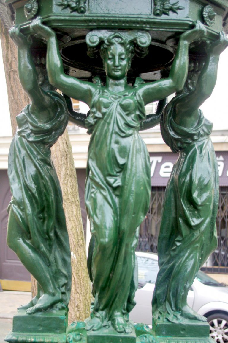 The iconic Wallace fountains in Paris French Moments