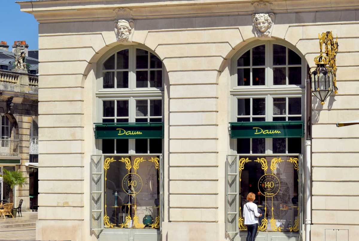The Daum store on Place Stanislas © French Moments
