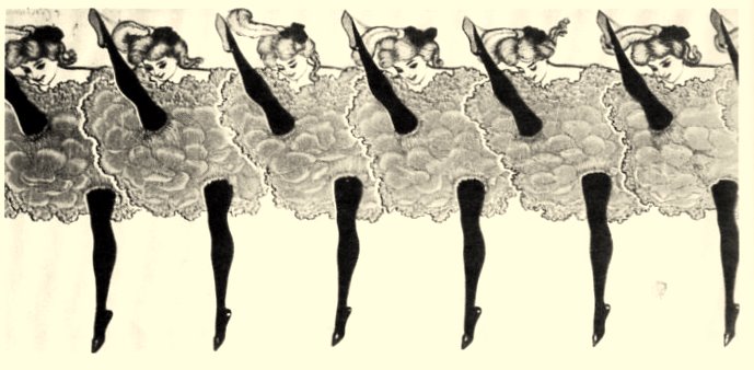 French Cancan Dancers