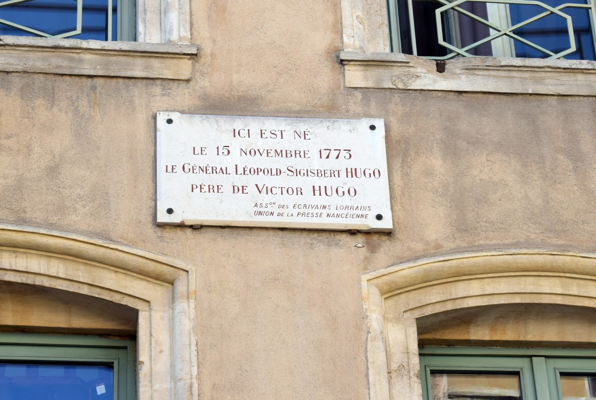 Birthplace of Victor Hugo's father, rue des maréchaux, Nancy © French Moments