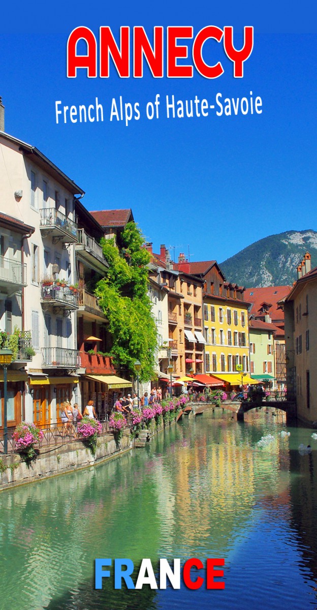Discover the historic town of Annecy in the French Alps of Haute-Savoie © French Moments