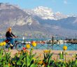 Cycling Lake Annecy © French Moments