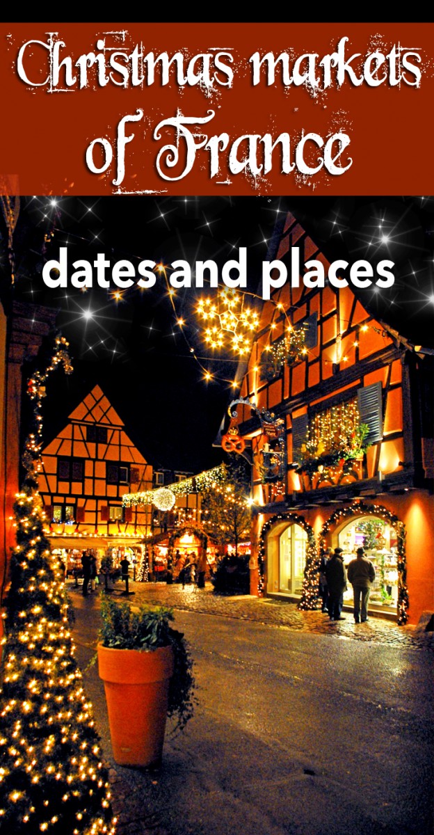 The dates of Christmas markets in France © French Moments