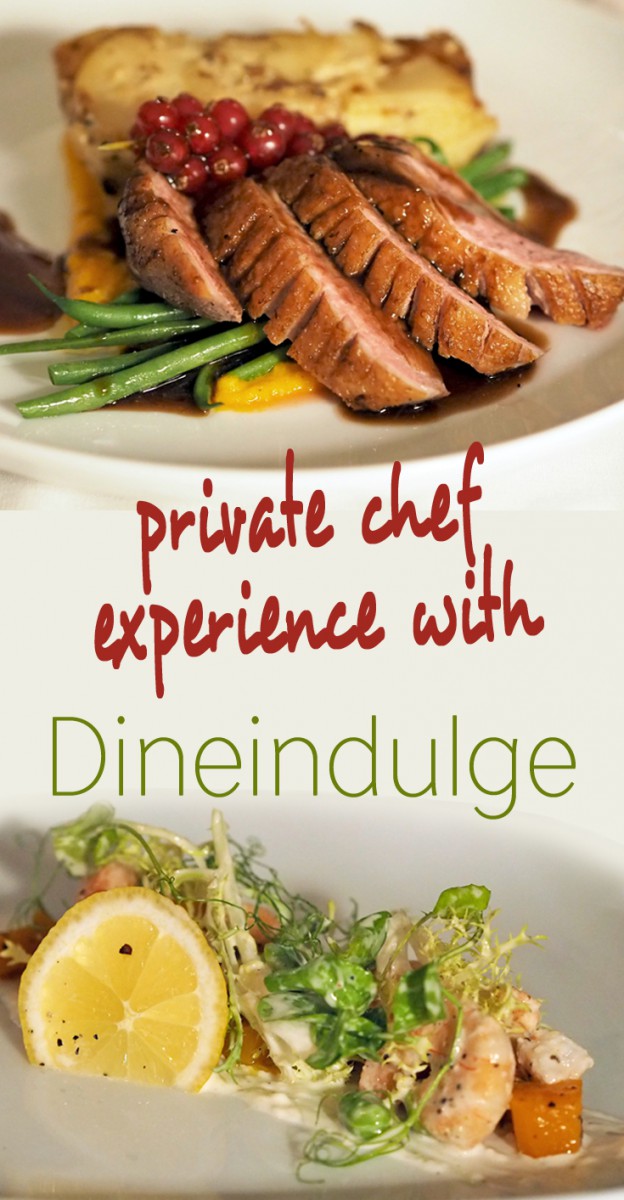Private chef experience, dineindulge dinner party