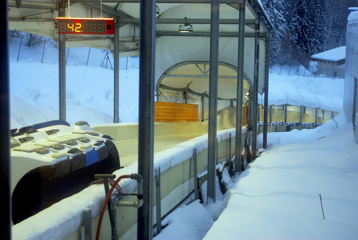 La Plagne Bobsleigh track © French Moments