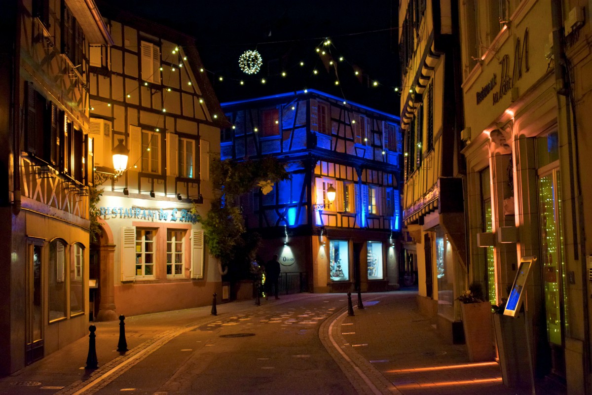 Christmas lights in Wissembourg, Alsace © French Moments
