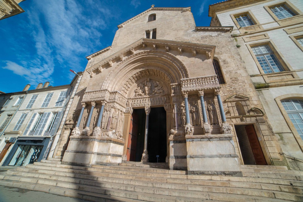 Saint-Trophime cathedral in Arles - Stock Photos from illpaxphotomatic - Shutterstock