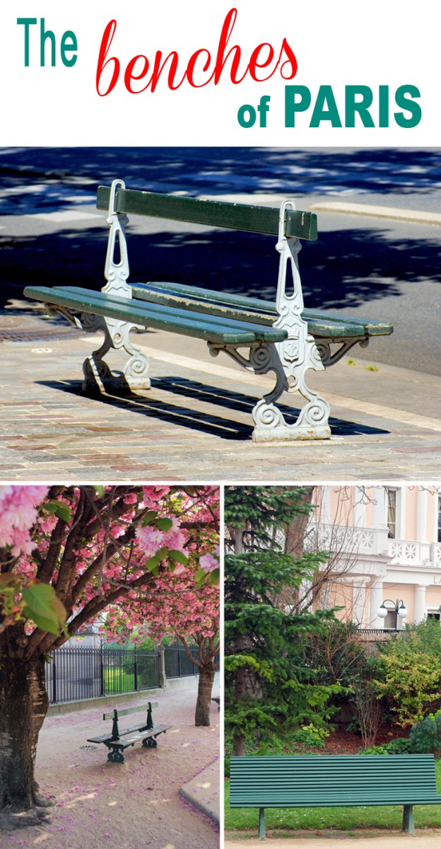Find out more about the iconic benches of Paris © French Moments